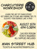 Charcuterie Workshop - Aug 16th
