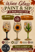 Wine Glass Painting - Aug 22nd