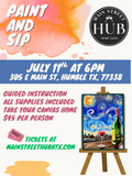 Sip & Paint - July 11th 6pm