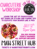 Charcuterie Workshop – July 12th 12pm