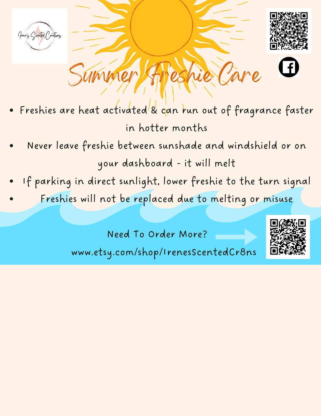 Freshie Paint Party June 14th 11A-1P - By Irenes Scented Creations